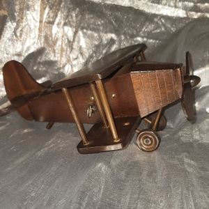 80's George Good musical wooden biplane